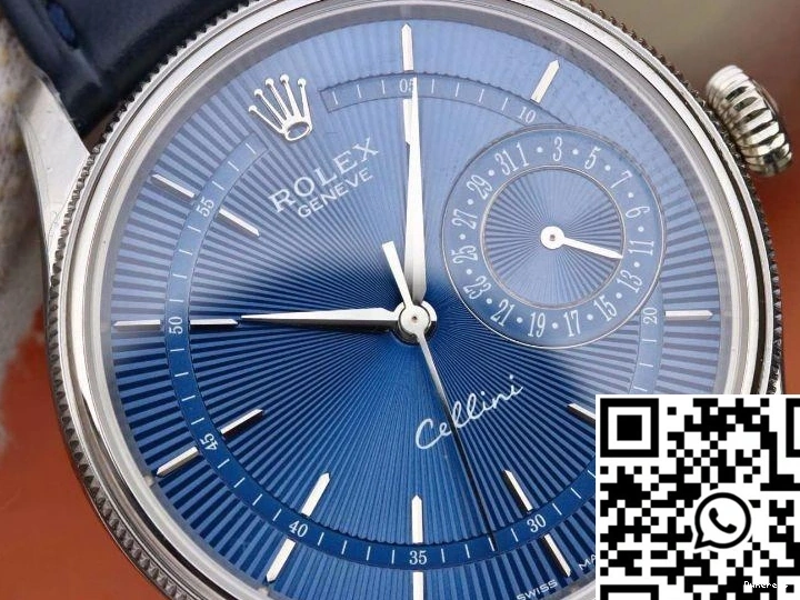 50515 MKS Celini Case Rolex Date Steel Stainless Factory 0516